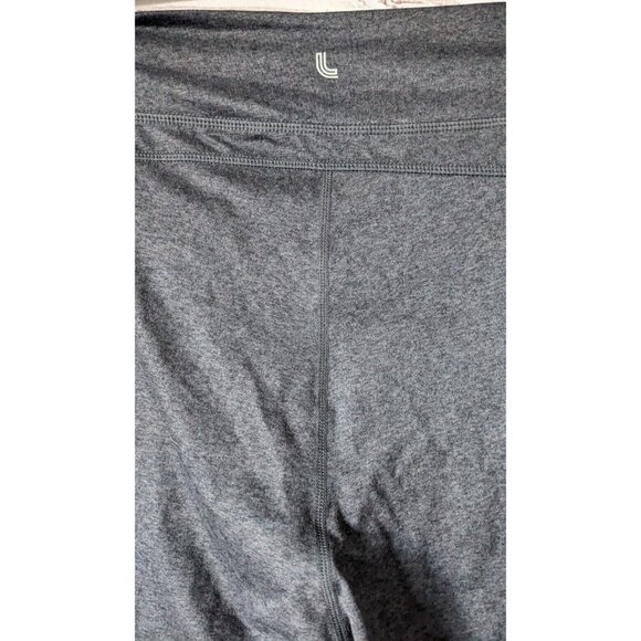 Lot of 2 Lolë Women's Training Pants Jogger Gray High Rise Drawstring Pull Up XL - Picture 10 of 16